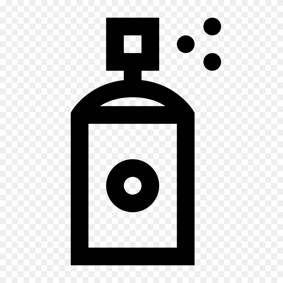 Spray Icon, Gray Free Png