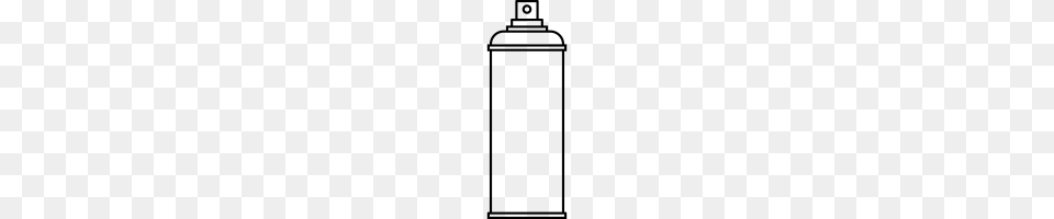 Spray Paint Icons Noun Project, Gray Png