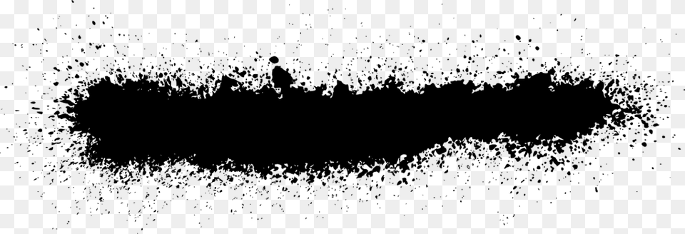 Spray Paint Line, Silhouette, Animal, Flock Free Png Download