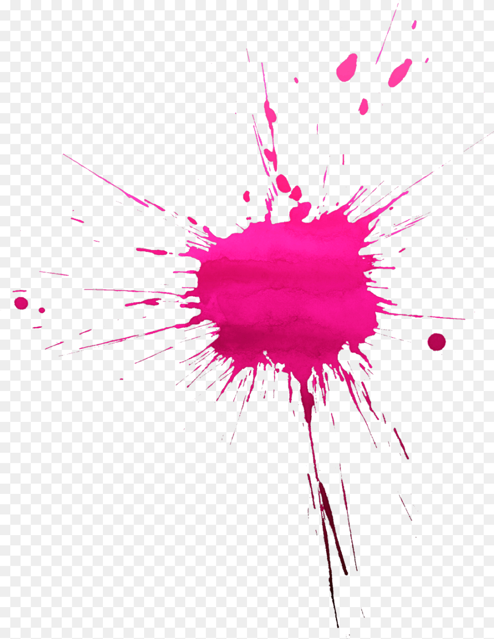 Spray Paint Line Watercolor Painting Hd Black Watercolor Drop, Purple, Stain, Fireworks, Light Free Png Download