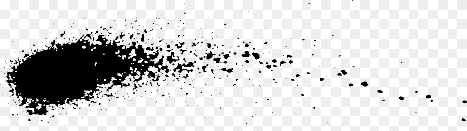 Spray Paint Splatter Art, Gray Free Transparent Png