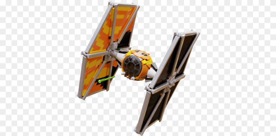 Spray Painted Tie Fighter Moc From Star Wars Rebels Lego Lego Rebel Tie Fighter Moc Free Transparent Png