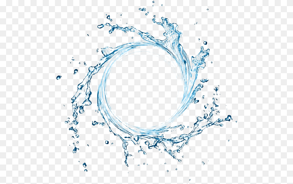 Spray Water Vortex Generated Download Circle Splash Water, Outdoors Free Transparent Png