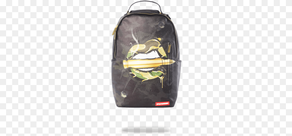 Sprayground Army Lips Backpack, Accessories, Bag, Handbag, Purse Png Image