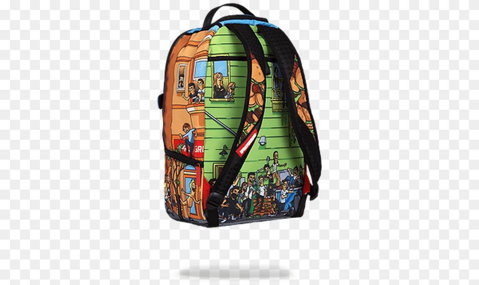 Sprayground Bobs Burgers Insanity Belcher Linda Book Bob39s Burgers Backpack Sprayground, Bag Free Png