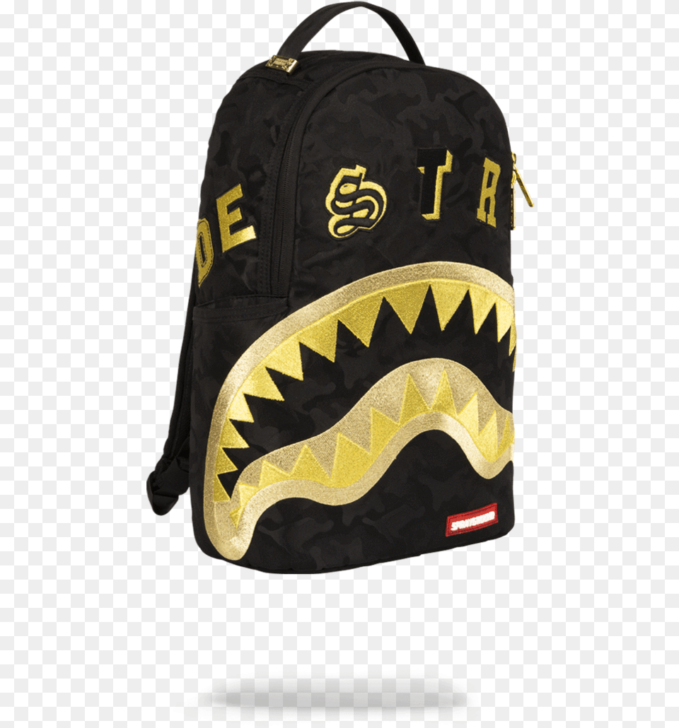 Sprayground Destroy Shark Backpack Sprayground Destroy Shark, Bag, Accessories, Handbag Free Png