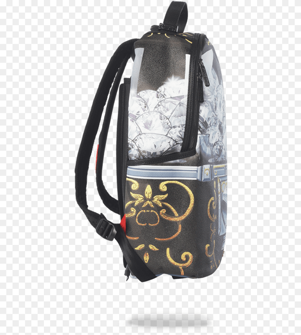 Sprayground Diamond Gumball Machine Backpack Messenger Bag, Accessories, Handbag Free Transparent Png