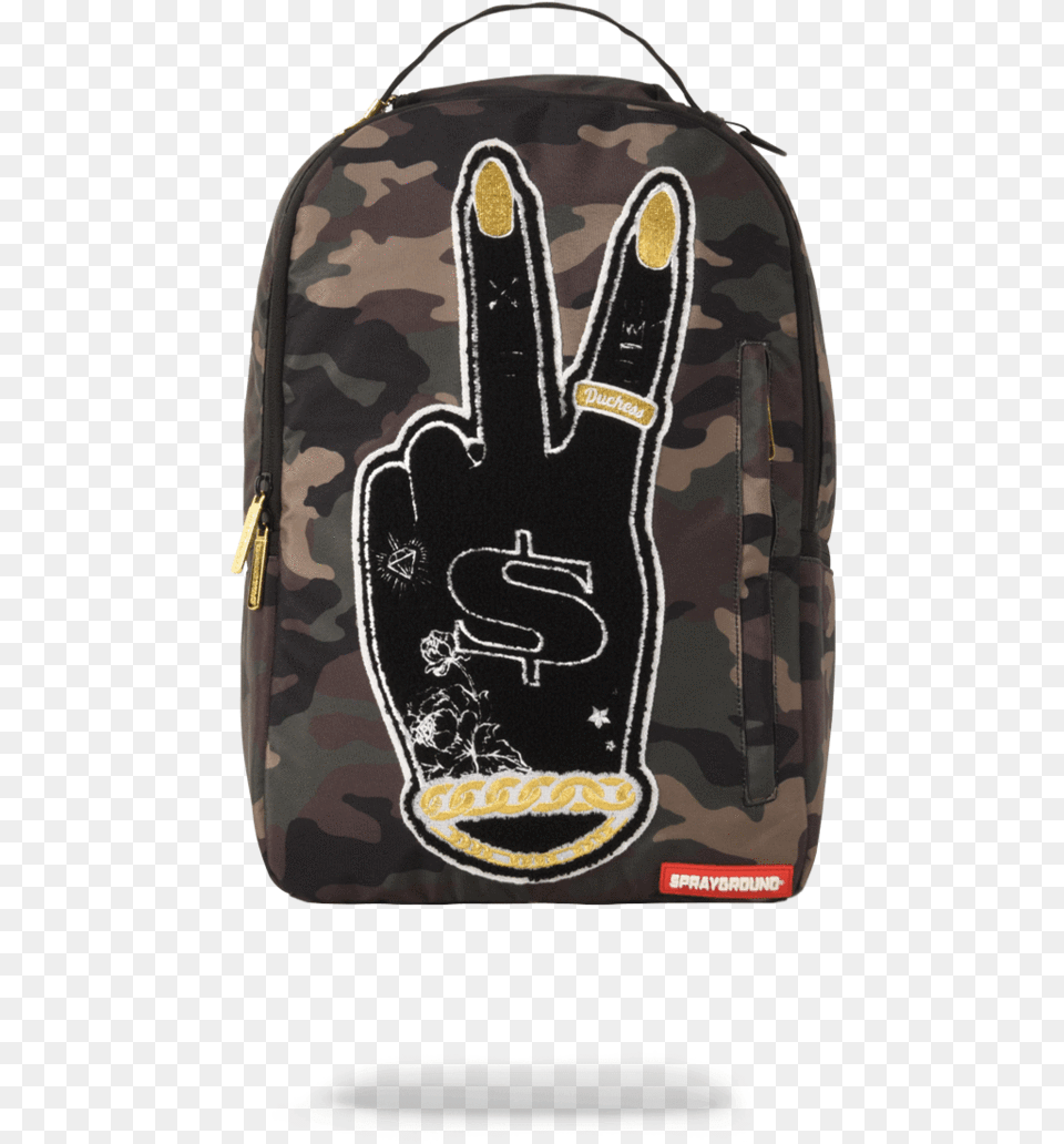 Sprayground Dream Doll Backpack Dream Doll Sprayground Backpack, Bag, Clothing, Glove, Accessories Png Image