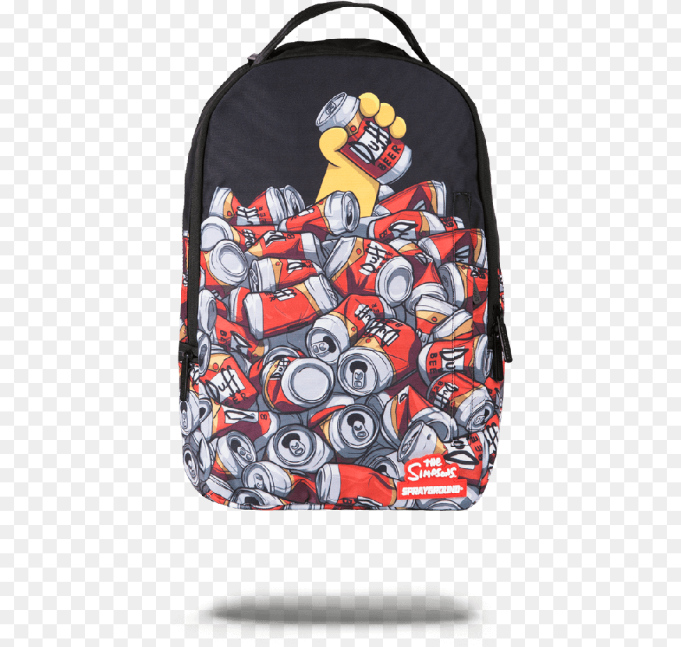 Sprayground Duff Beer, Bag, Backpack Free Png