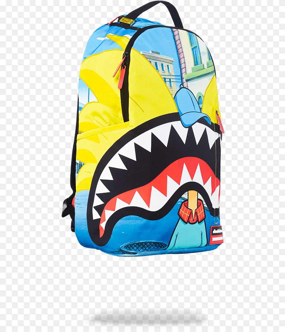 Sprayground Hey Arnold Sprayground Bag, Backpack, Accessories, Handbag Free Transparent Png