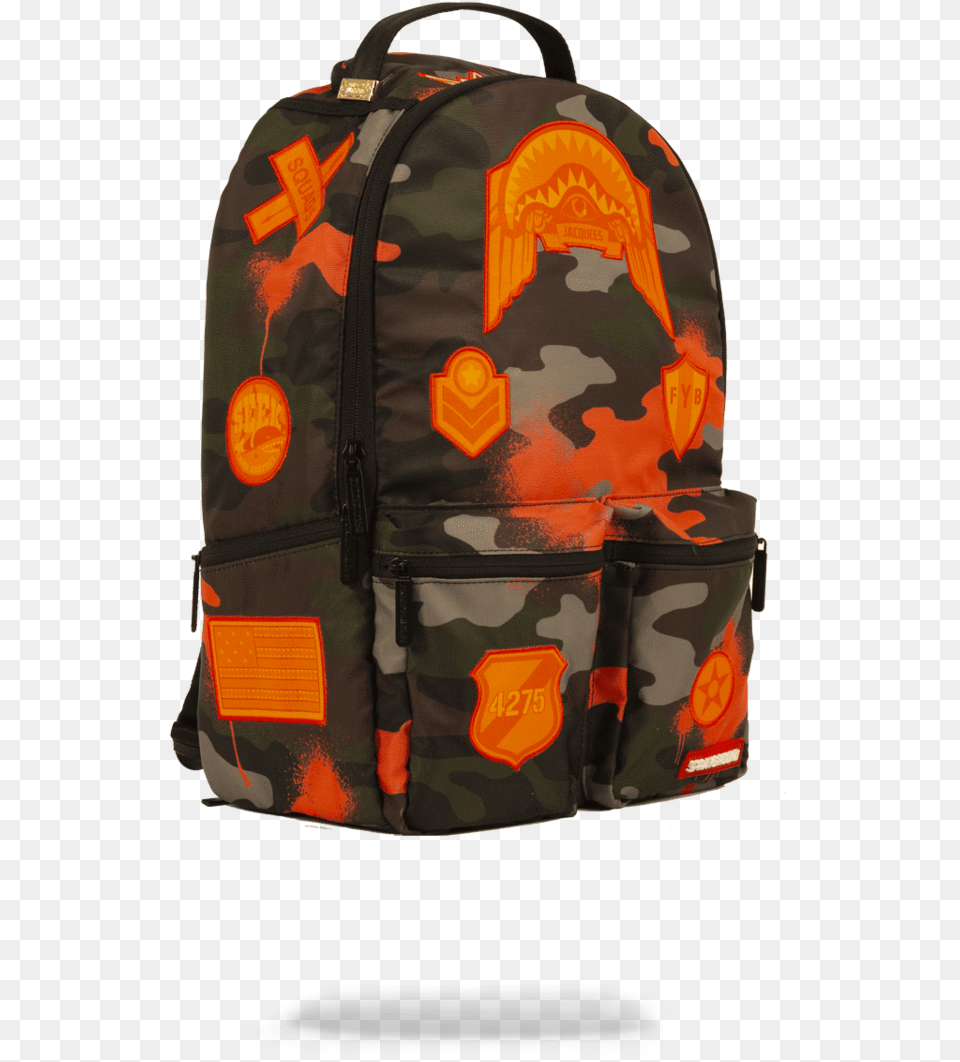 Sprayground Jacquees Army Cargo Backpack Sprayground Sprayground Jacquees, Bag Png Image