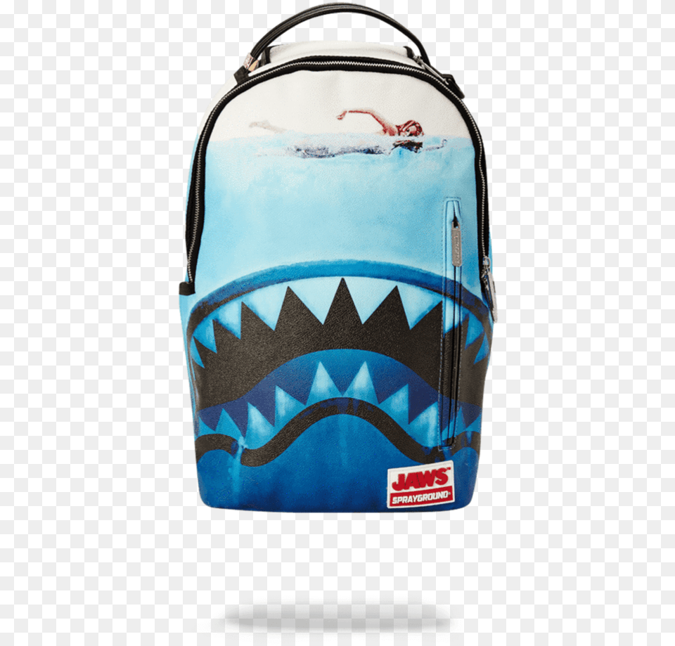 Sprayground Jaws Shark Backpack, Accessories, Bag, Handbag, Purse Png Image