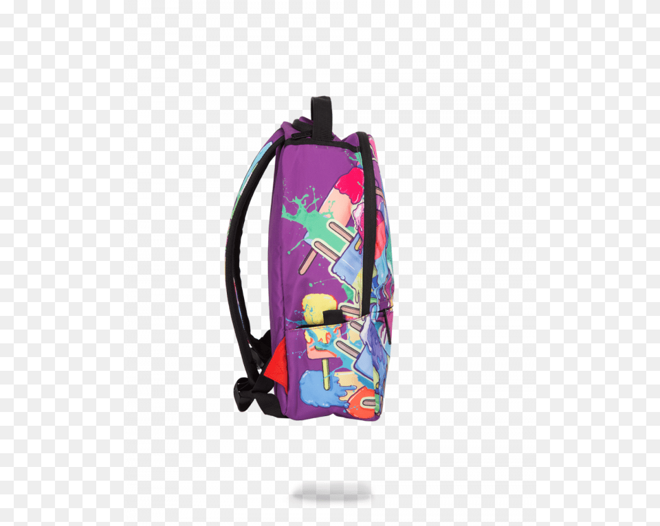 Sprayground Lil Popsicle Grillz Side Messenger Bag, Backpack Png Image