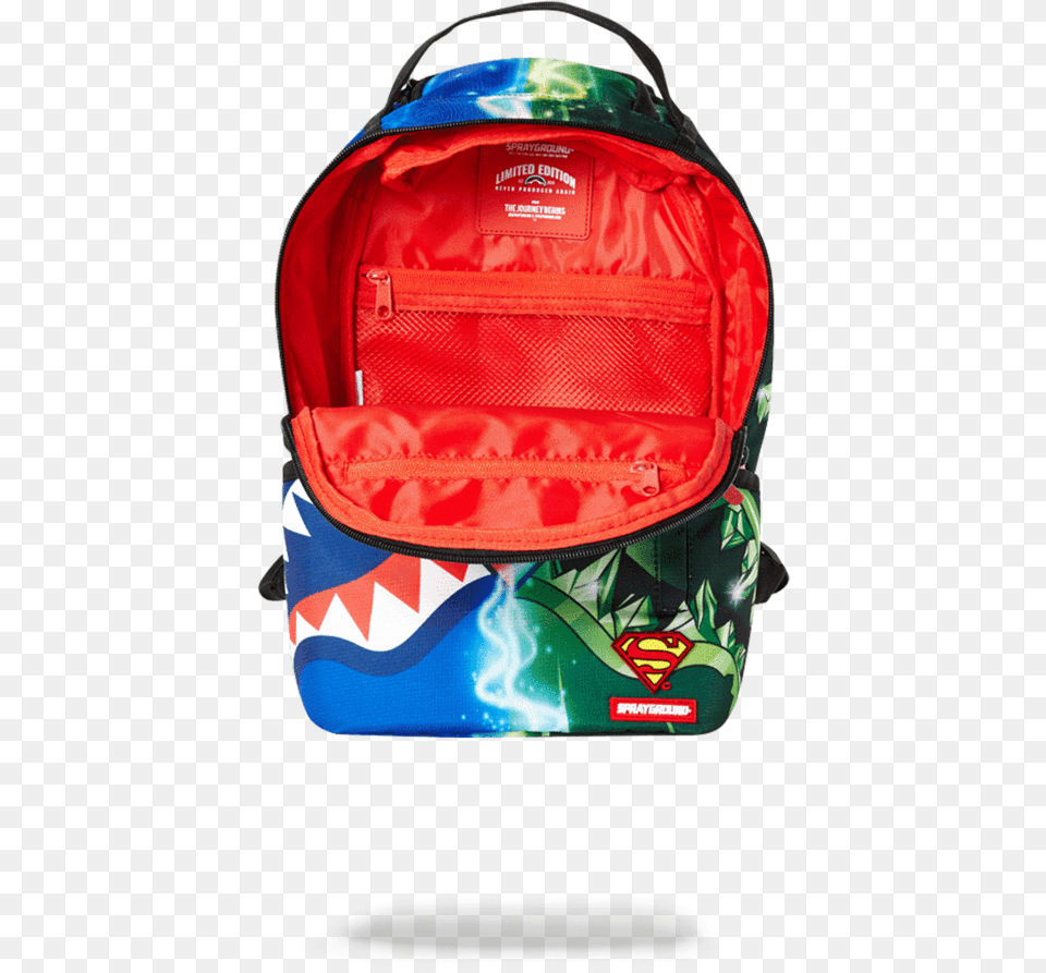 Sprayground Mini Superman Kryptonite Minidata Sprayground, Bag, Accessories, Backpack, Handbag Free Png Download