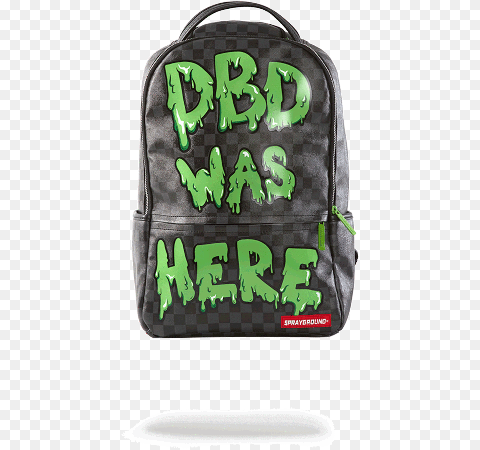 Sprayground Slime Dbd Was Here Backpack Backpack, Bag, Accessories, Handbag, First Aid Free Png Download