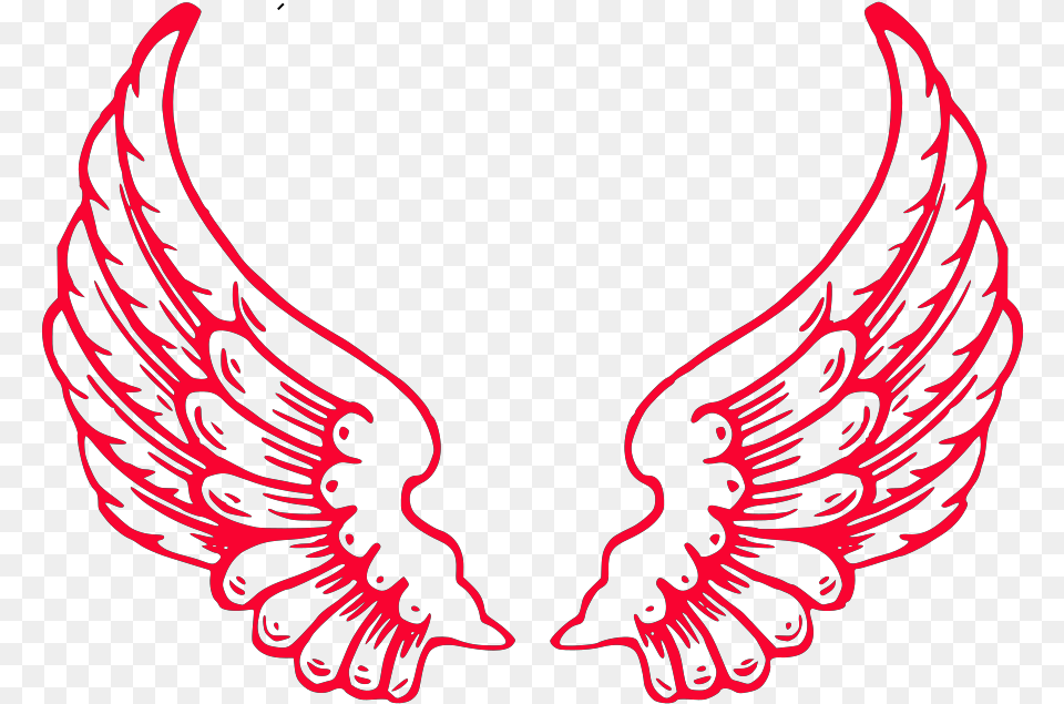 Spread Angel Wings Svg Vector Clip Art Fire Soccer Ball Drawings, Emblem, Symbol, Accessories, Jewelry Png