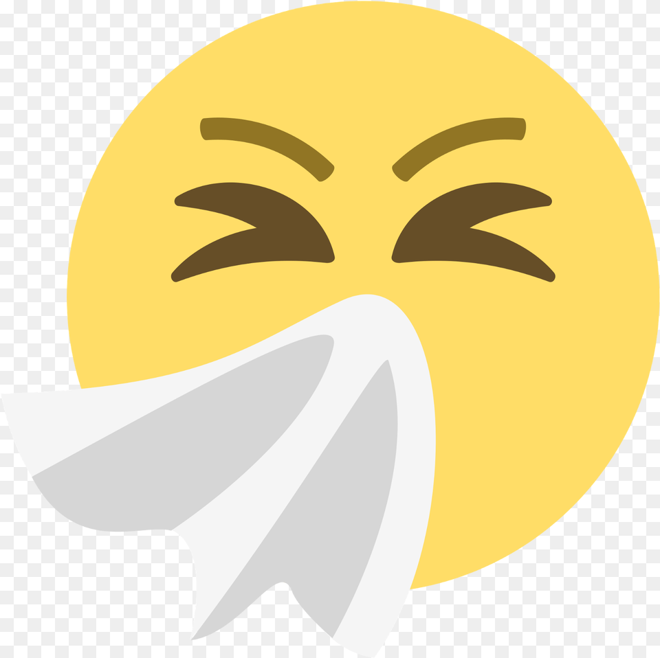 Spread By Coughs And Sneezes Flu Viruses Can Live Apparel Printing Emoji Sneezing Face Lunch Bag, Paper, Food, Fruit, Produce Free Png