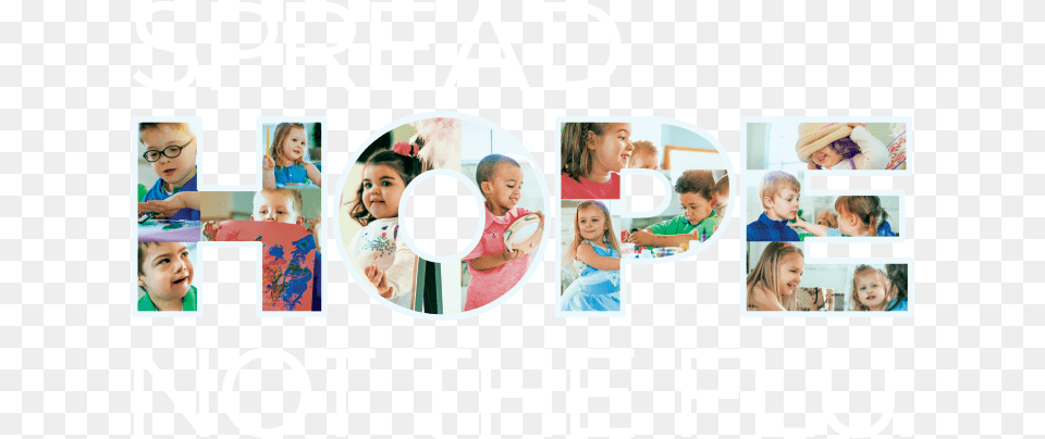 Spread Hope Not The Flu Collage, Art, Person, Baby, Child Png Image