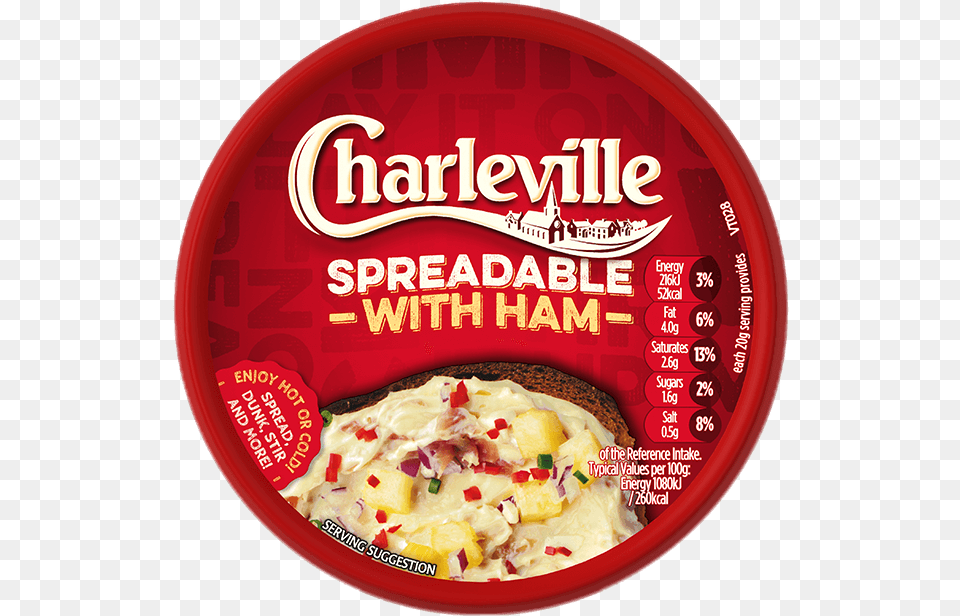 Spreadable With Ham Cauliflower Cheese, Food, Meal, Dish, Breakfast Png
