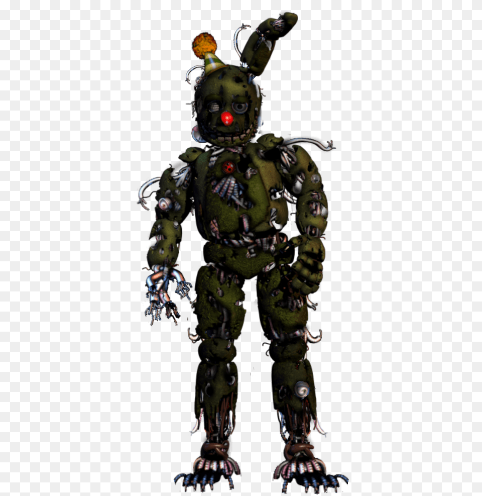 Sprennard Springtrap Ennard Fnaf3 Springtrap New, Robot, Person, Alien, Face Free Png