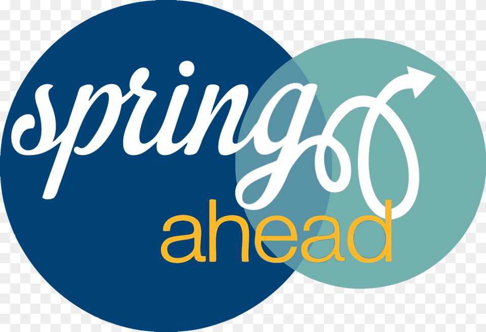 Spring Ahead Circle, Logo Free Png