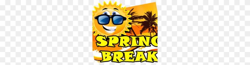 Spring Break, Accessories, Advertisement, Sunglasses, Poster Free Png