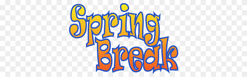 Spring Break, Text, Art Free Png Download