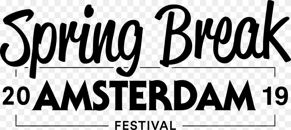 Spring Break Amsterdam Line Up 2018 Download Festival Amsterdam Spring Break 2020, Silhouette, Stencil, Blackboard Free Png