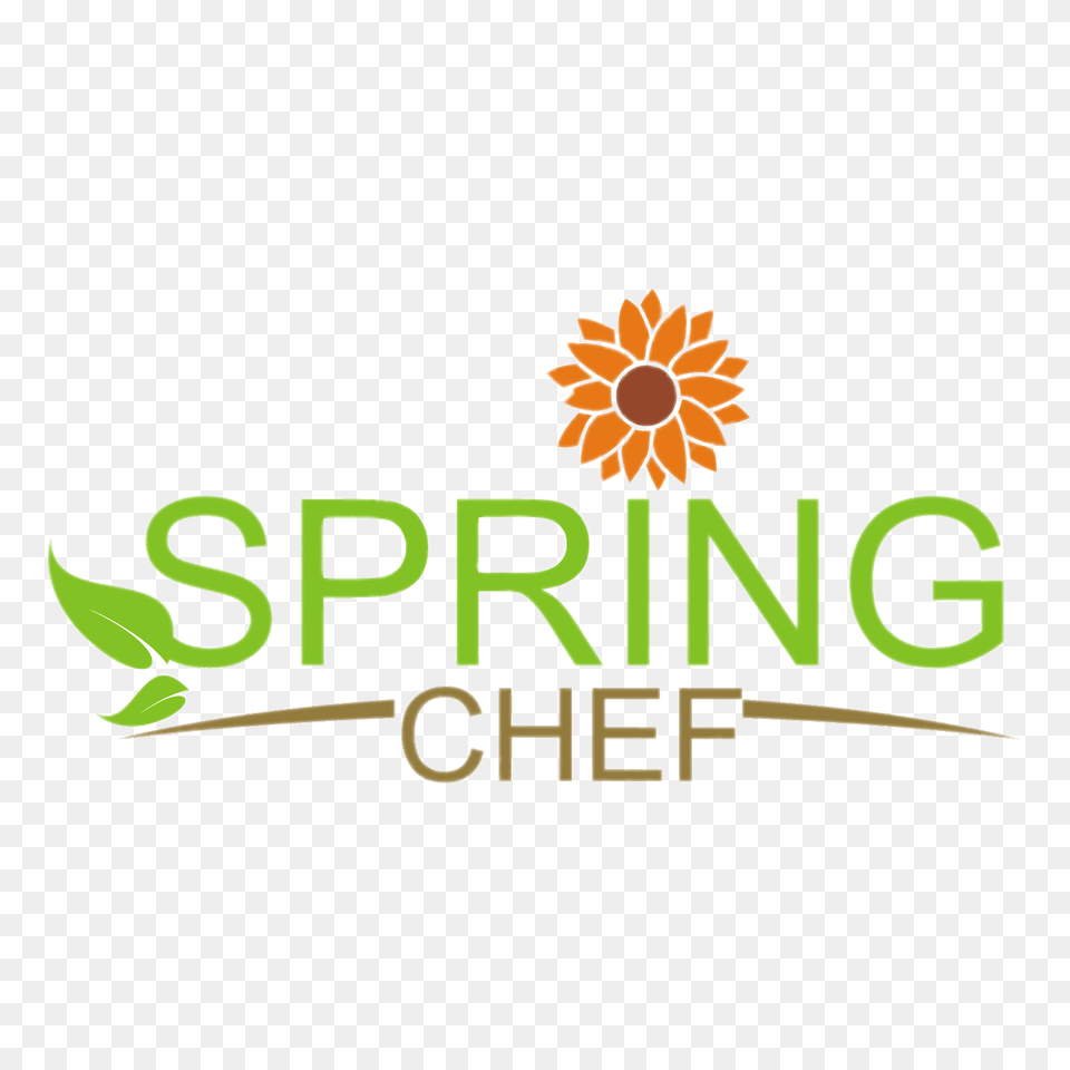 Spring Chef Logo, Daisy, Flower, Plant, Herbal Free Transparent Png