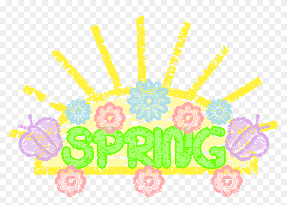 Spring Clipart, Art, Graphics, Floral Design, Pattern Png