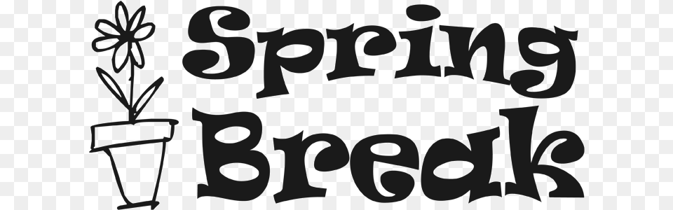 Spring Clipart Word Art Spring Break Word Art, Text, People, Person Png
