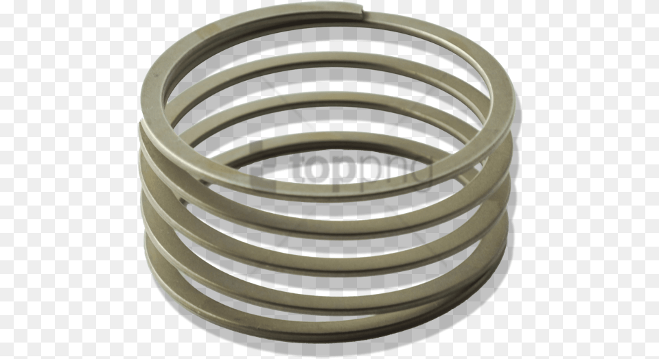 Spring Coil Image With Transparent Bangle, Spiral, Accessories, Ornament, Jewelry Free Png Download