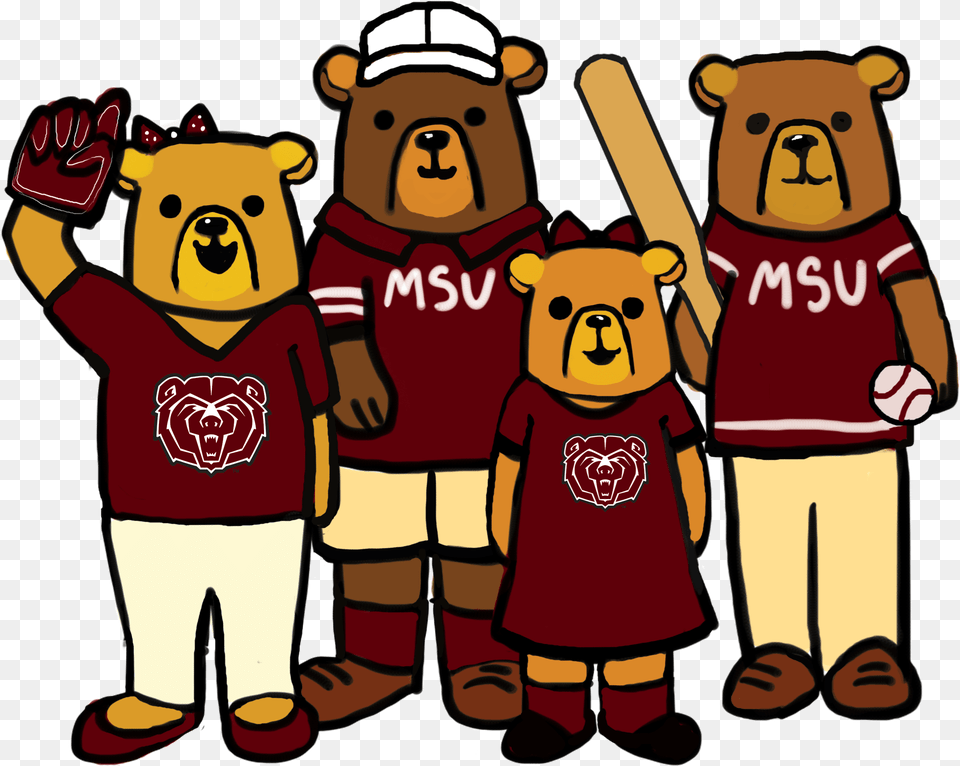 Spring Family Day 2017class Eventdetailsimage Missouri State Bears And Lady Bears, People, Person, Animal, Bear Free Png