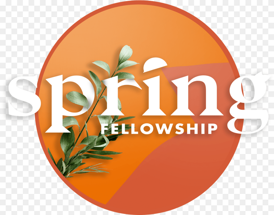 Spring Fellowship Orange Dots Logo, Leaf, Plant, Herbal, Herbs Free Transparent Png
