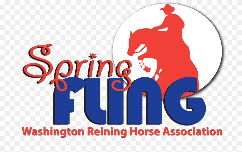 Spring Fling Washington State Reining Horse Association, Logo, Advertisement Png Image