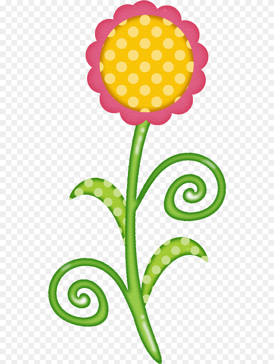 Spring Flower Clip Art Dot, Floral Design, Graphics, Pattern, Plant Free Transparent Png