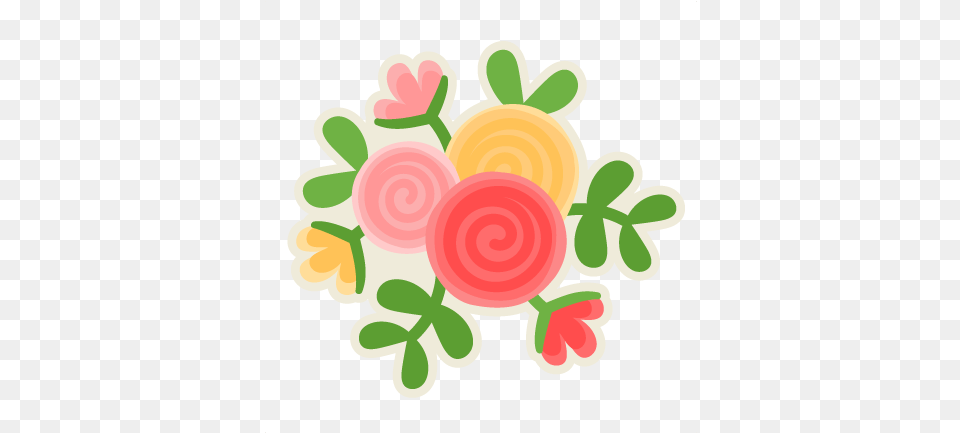 Spring Flower Group Svg Cut File Scrapbook Clip Art, Food, Sweets, Candy, Dynamite Free Png