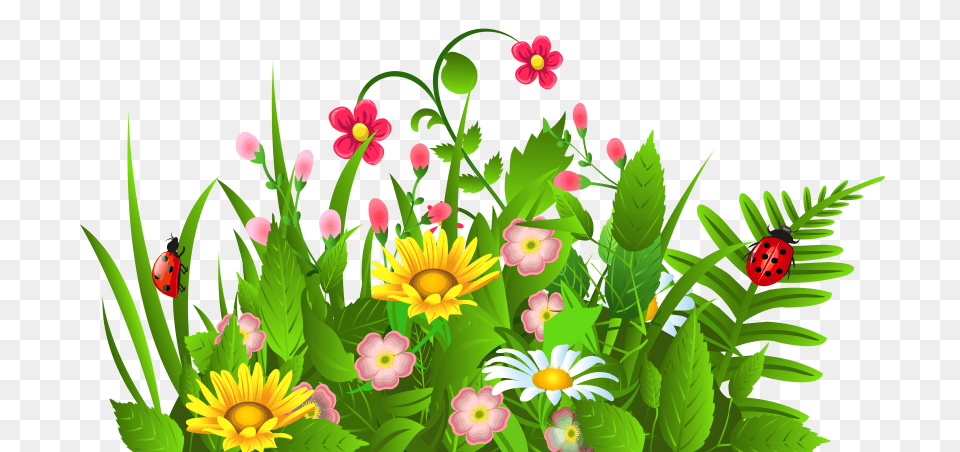 Spring Flowers Clip Art, Plant, Pattern, Graphics, Flower Free Png