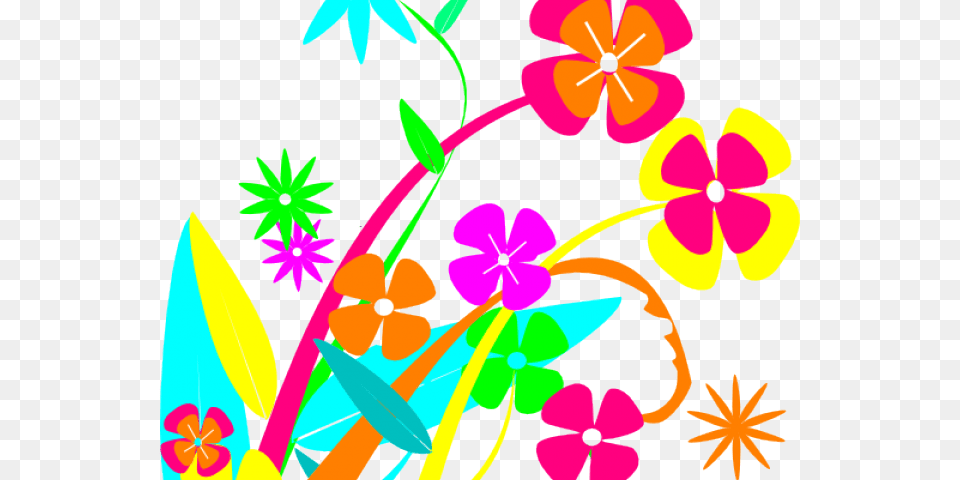 Spring Flowers Clip Art, Floral Design, Graphics, Pattern, Flower Png Image