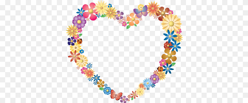 Spring Flowers Clipart The Arts Media Gallery Pbs 3 Flower Heart Clipart, Accessories, Plant, Flower Arrangement, Art Free Transparent Png