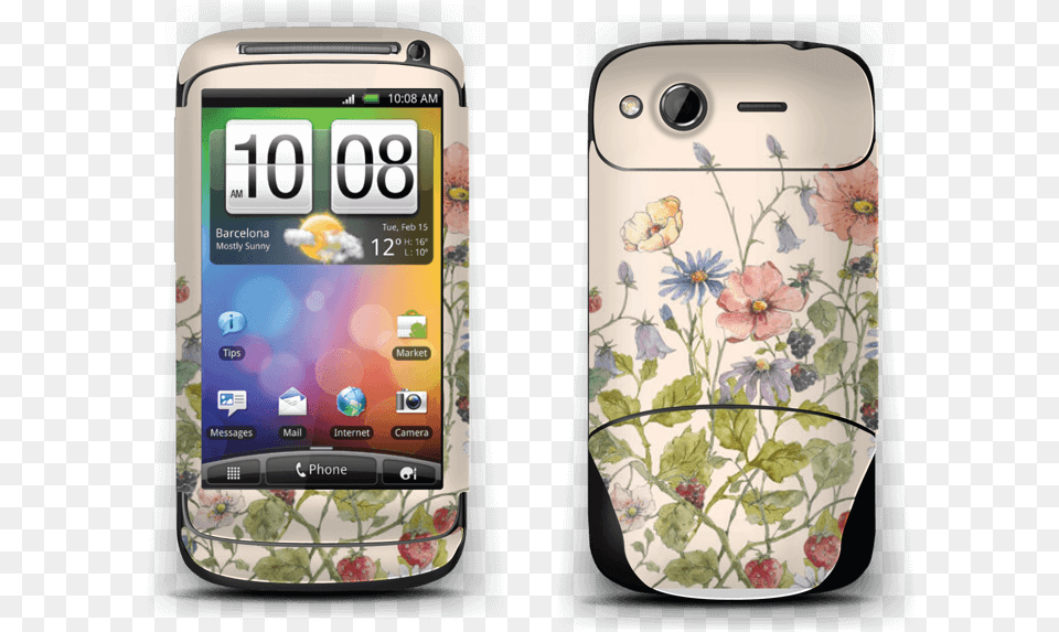 Spring Flowers Skin Desire Htc Desire A9191 Firmware, Electronics, Mobile Phone, Phone Png