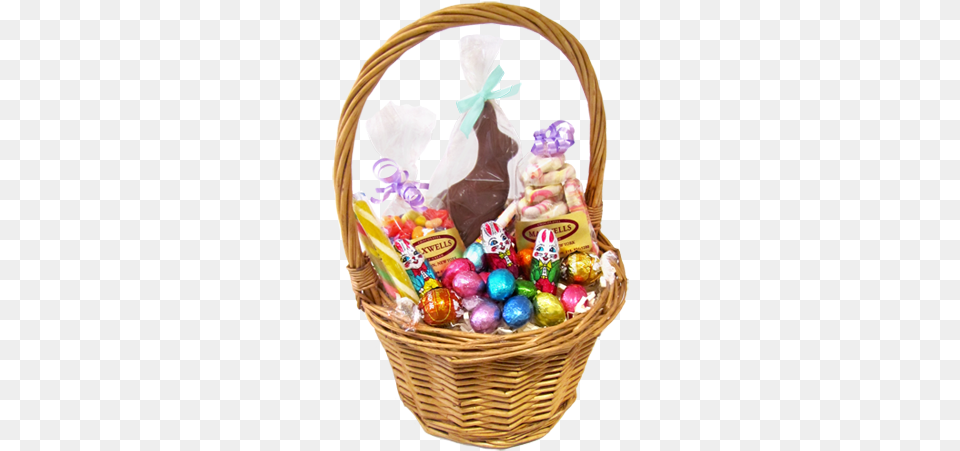 Spring Has Sprung Basket Candy Basket, Food, Sweets Free Transparent Png