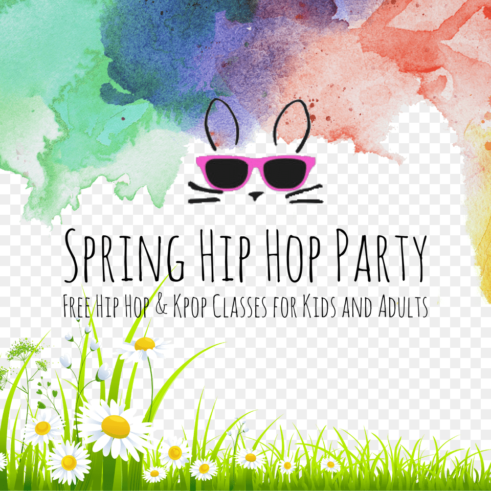 Spring Hip Hop Party, Accessories, Sunglasses, Daisy, Plant Free Png Download