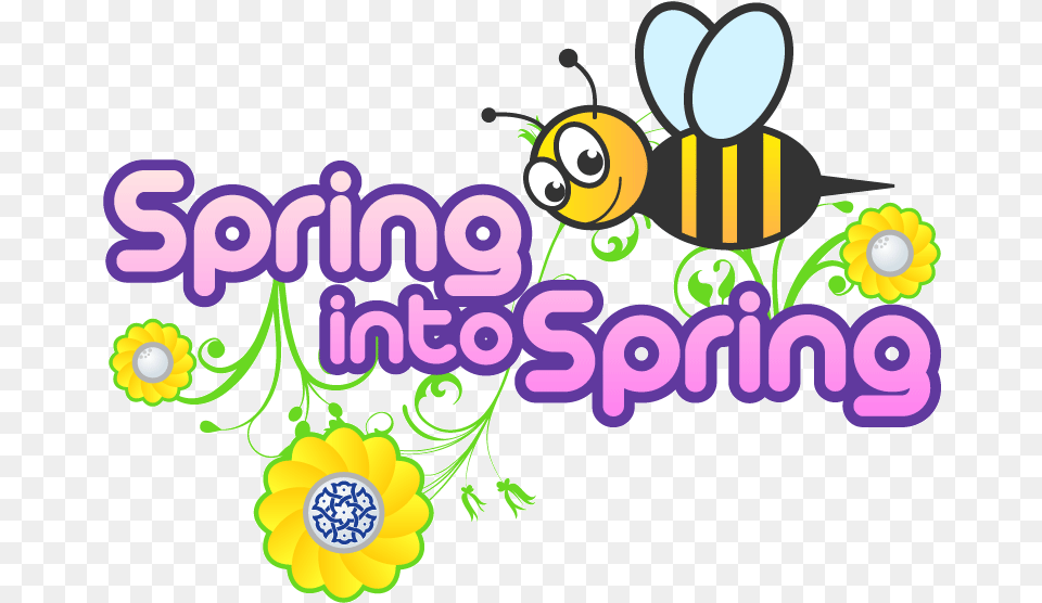 Spring Into Spring Saving, Art, Floral Design, Graphics, Pattern Free Png