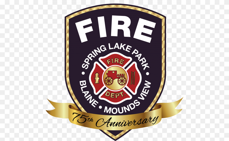 Spring Lake Park Fire Dept Inc Halal Food, Badge, Logo, Symbol, Ketchup Png Image