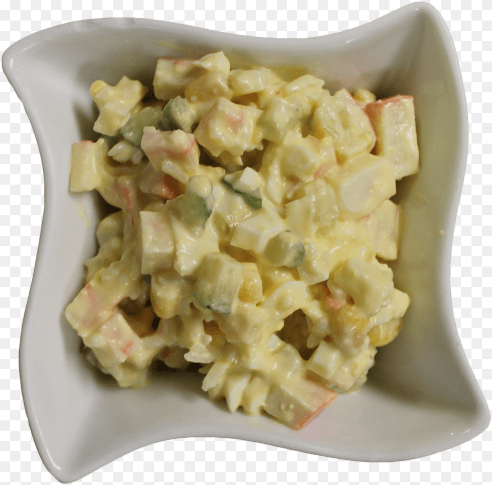 Spring Olivier Salad, Plate, Food, Food Presentation Free Transparent Png