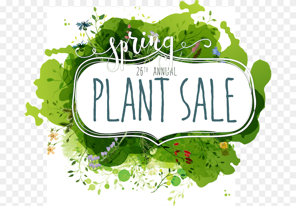 Spring Plant Sale, Green, Herbal, Herbs, Advertisement Free Transparent Png