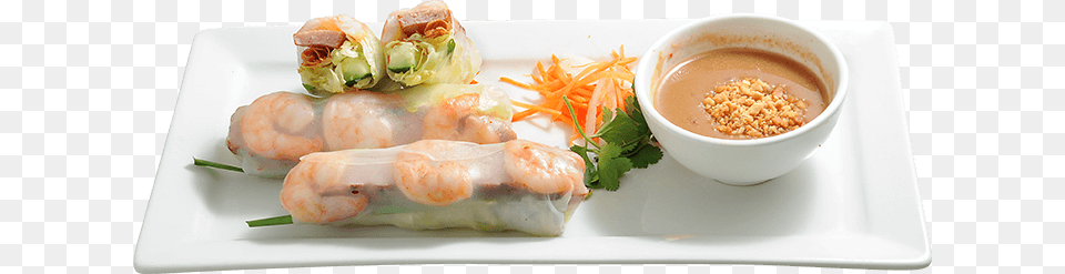 Spring Roll Vietnamese Spring Rolls Transparent, Food Presentation, Meal, Lunch, Dish Free Png Download