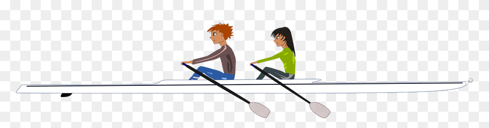 Spring Rowing Crew Clipart, Oars, Person, Adult, Female Free Png Download