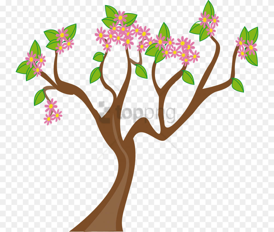 Spring Season Clipart With Transparent Spring, Flower, Plant, Flower Arrangement, Tree Png Image